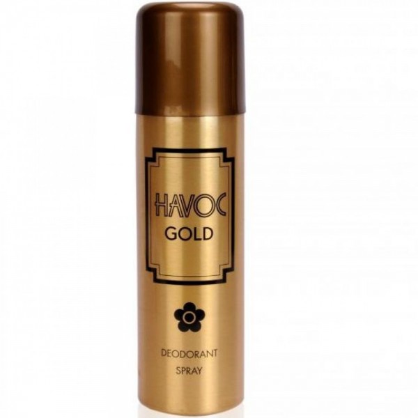 Havoc Gold Deodorant Spray for Men, 200ml